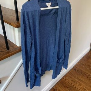 Old navy medium blue cardigan